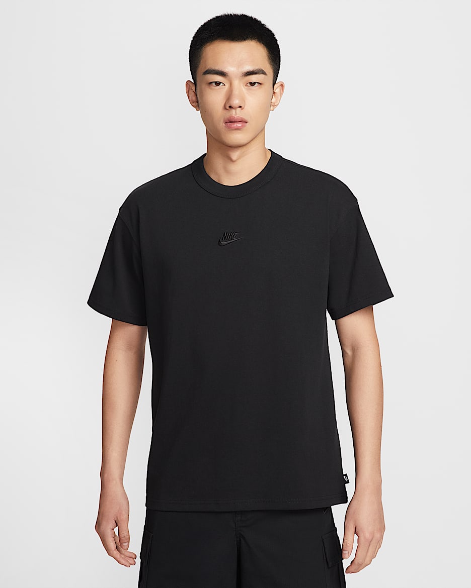 Nike Sportswear Premium Essentials 男子短袖T恤 - 黑
