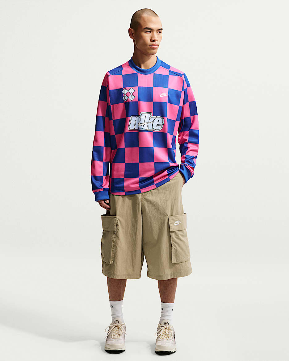 Nike Sportswear Club 男子 Oversize 风工装短裤 - 杏茶色/白色