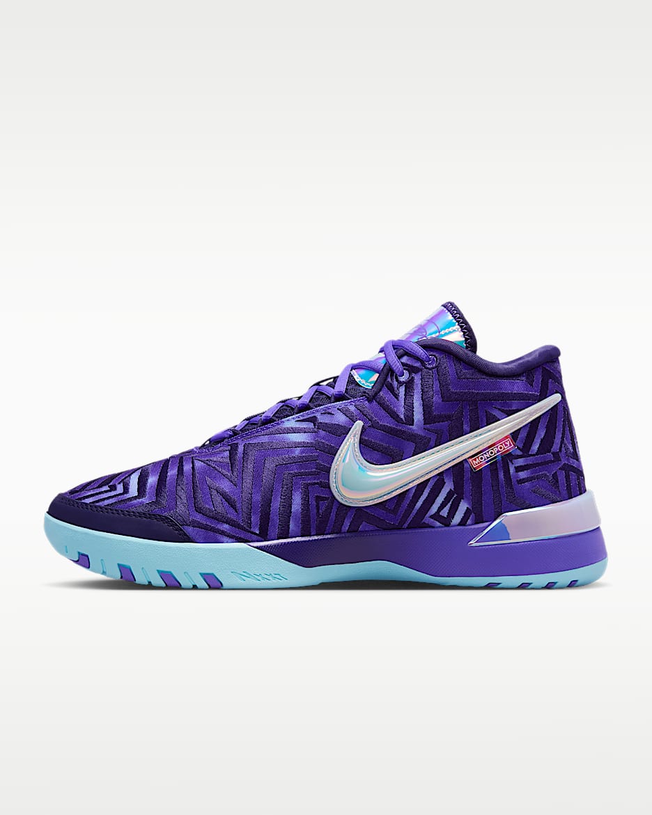 LeBron NXXT Genisus QS EP 詹姆斯男子篮球鞋 - 波斯紫/帝王紫/冰河蓝/白色