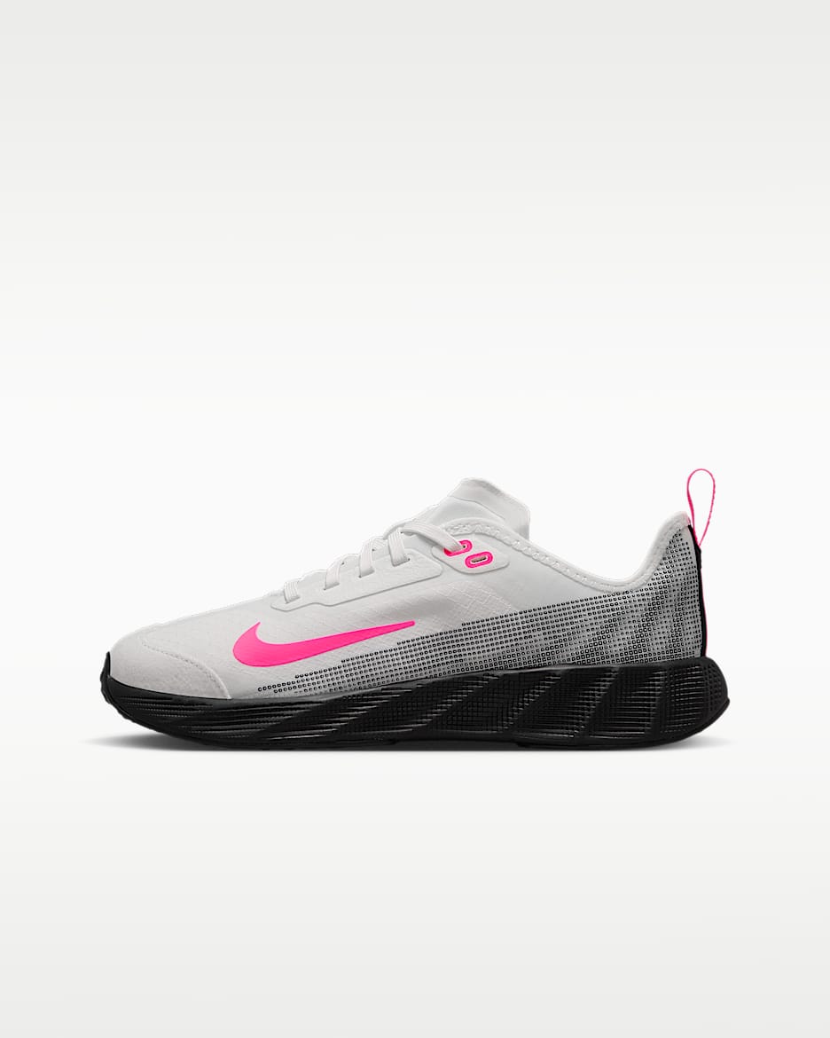 Nike Ava X 大童运动鞋 - 山峰白/透明粉/山峰白/黑