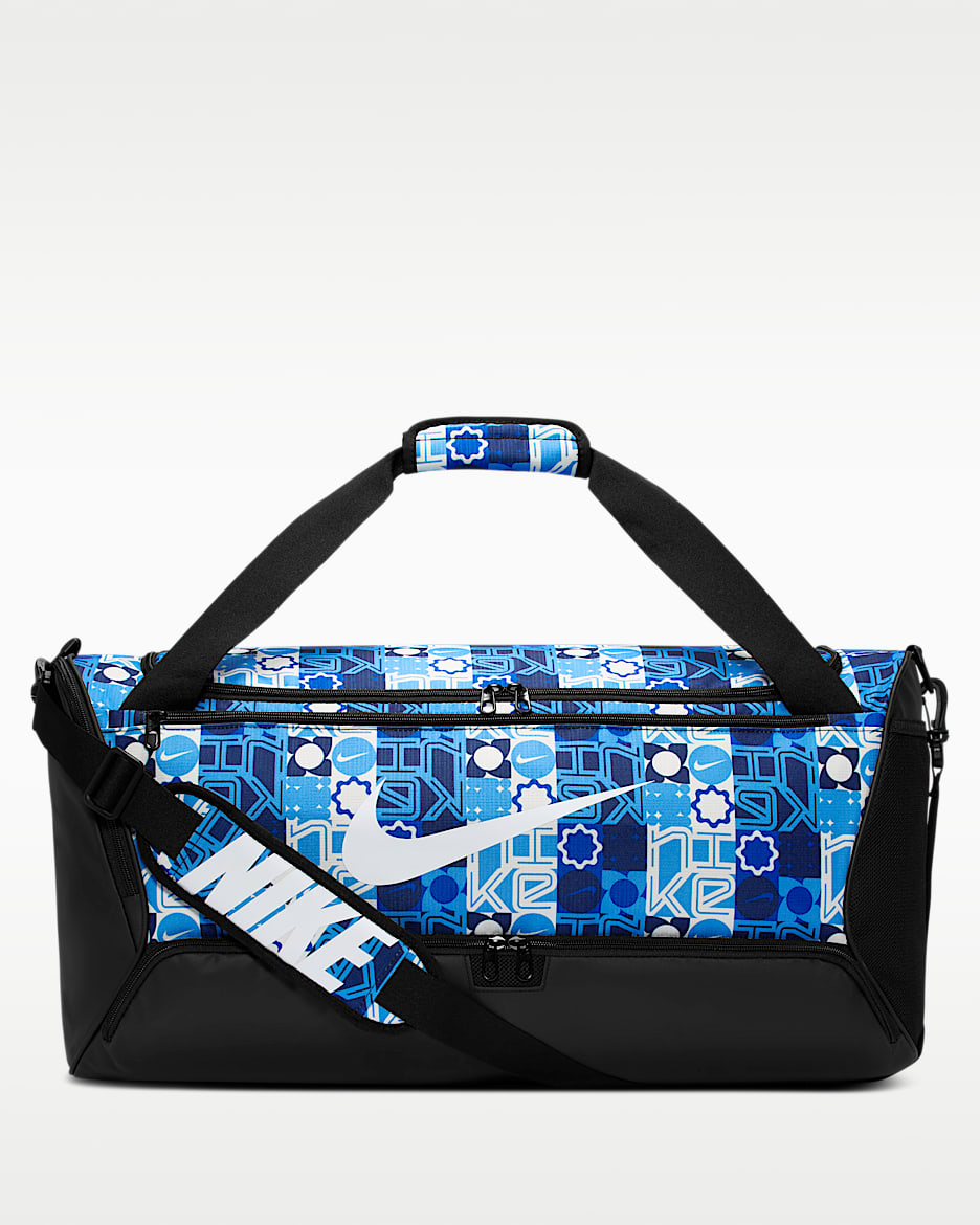 Nike Brasilia 训练行李包 - 大学蓝/黑/白色