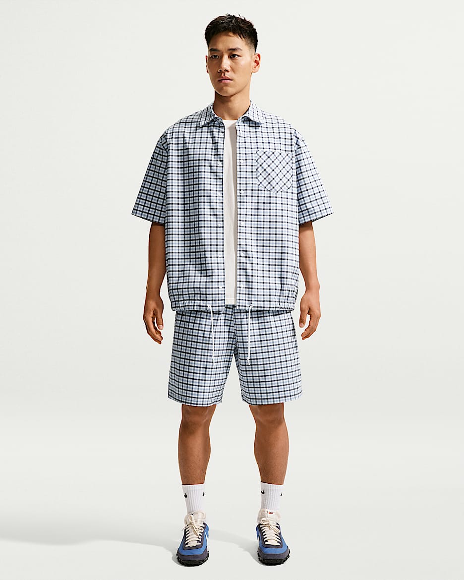 Nike Sportswear 男子梭织短裤 - 铝蓝