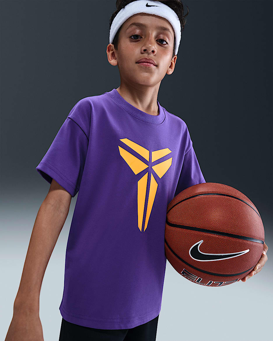 Kobe Dri-FIT 科比大童速干T恤 - 庭紫