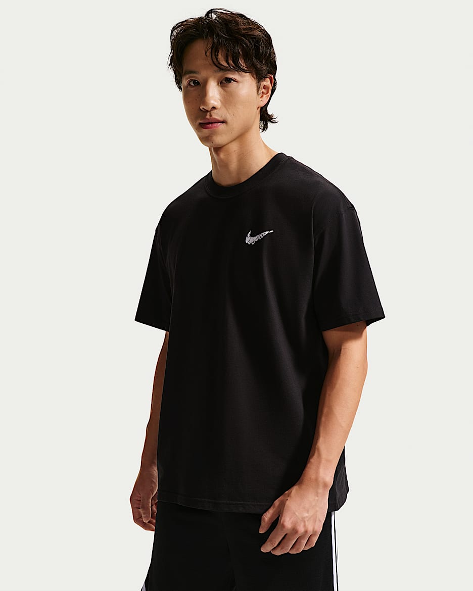 Nike 男子篮球T恤 - 黑