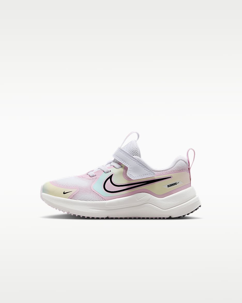 Nike Cosmic Runner SE 2 耐克宇宙一号幼童运动鞋 - 白色/浅紫丁香色/帆白/黑