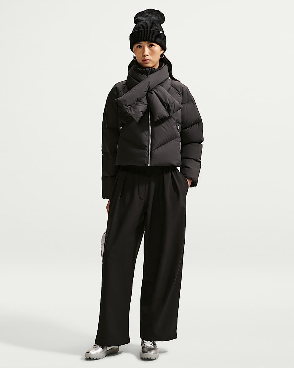 Nike Sportswear 女子加绒里料长裤 - 黑