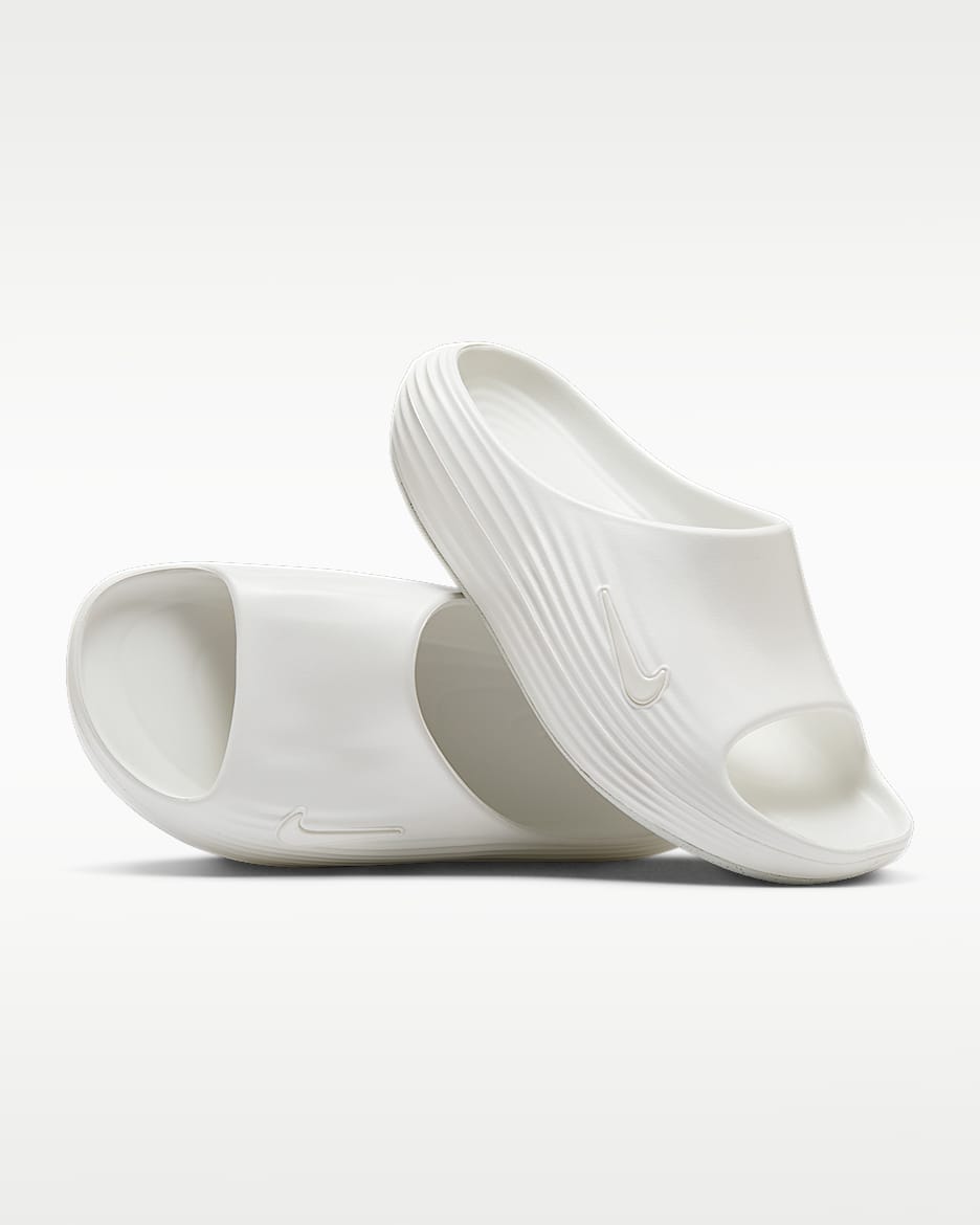 Nike ReactX Rejuven8 女子拖鞋 - 帆白/帆白/帆白