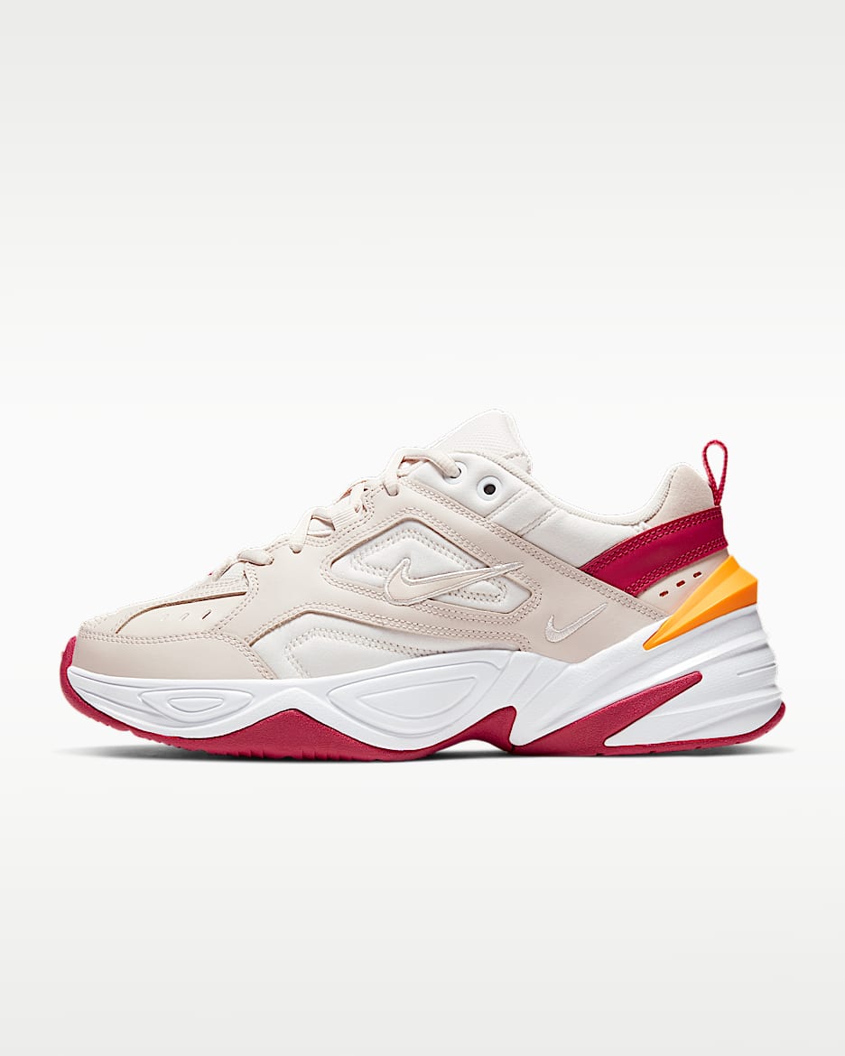 Nike M2K Tekno 女子运动鞋 - 赭石沙色/幻影灰白/野樱桃红/赭石沙色