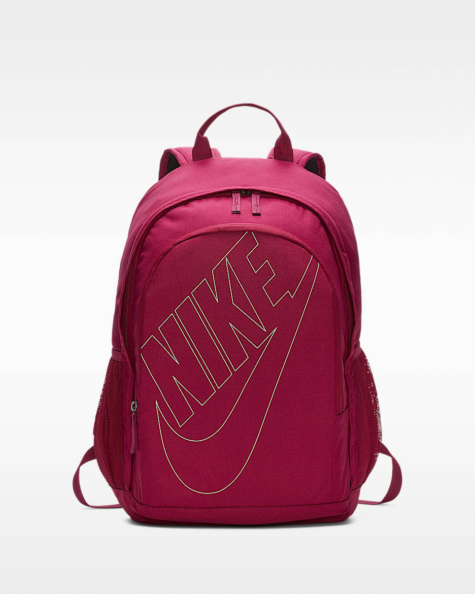 Nike Sportswear Hayward Futura 2.0 双肩包 - 正浆果红/正浆果红/霜杉木绿