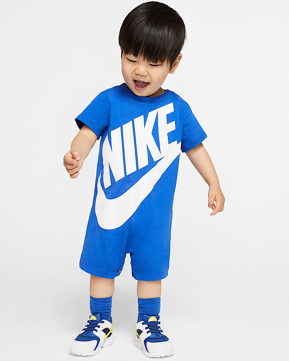 Nike 婴童短袖连体衣 - 游戏宝蓝