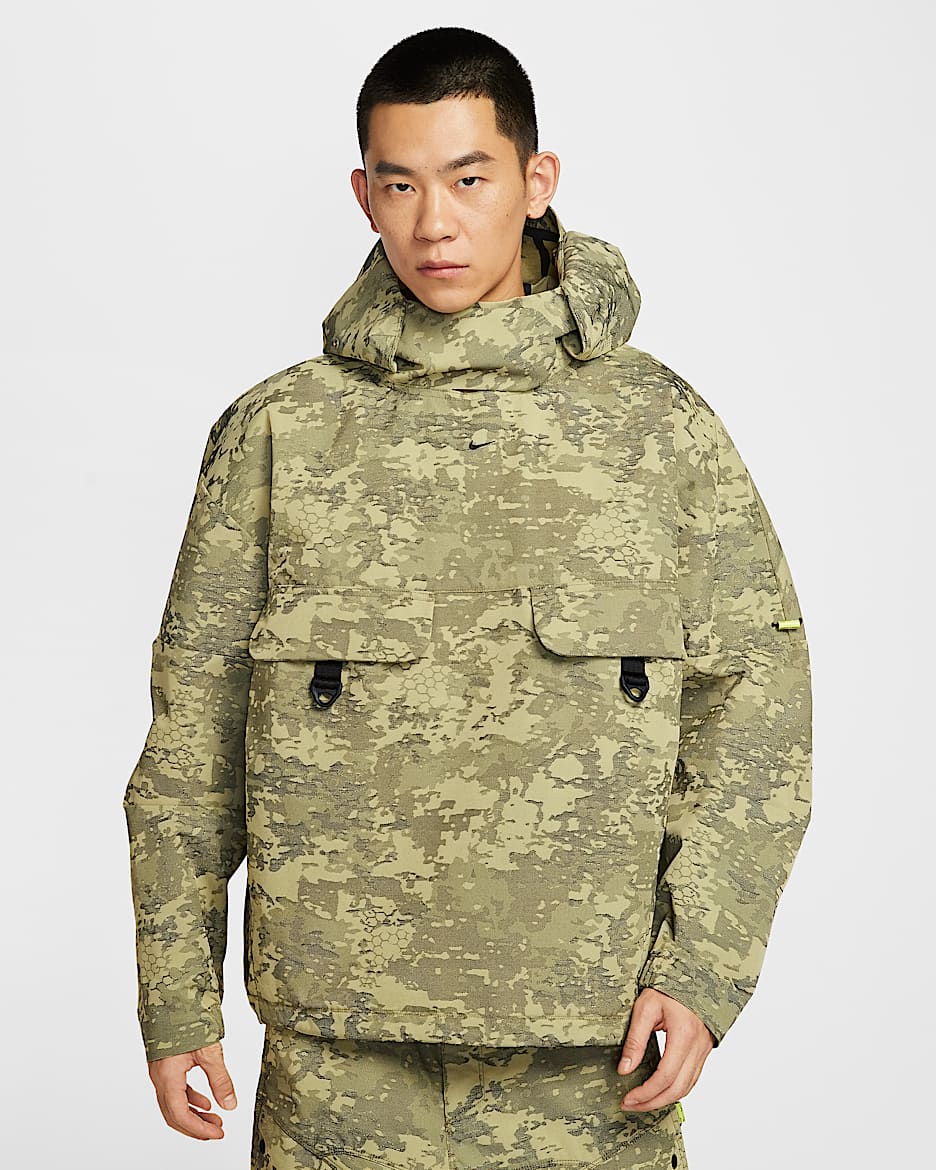 Nike Tech CORDURA® 男子梭织上衣 - 橄榄绿/黑