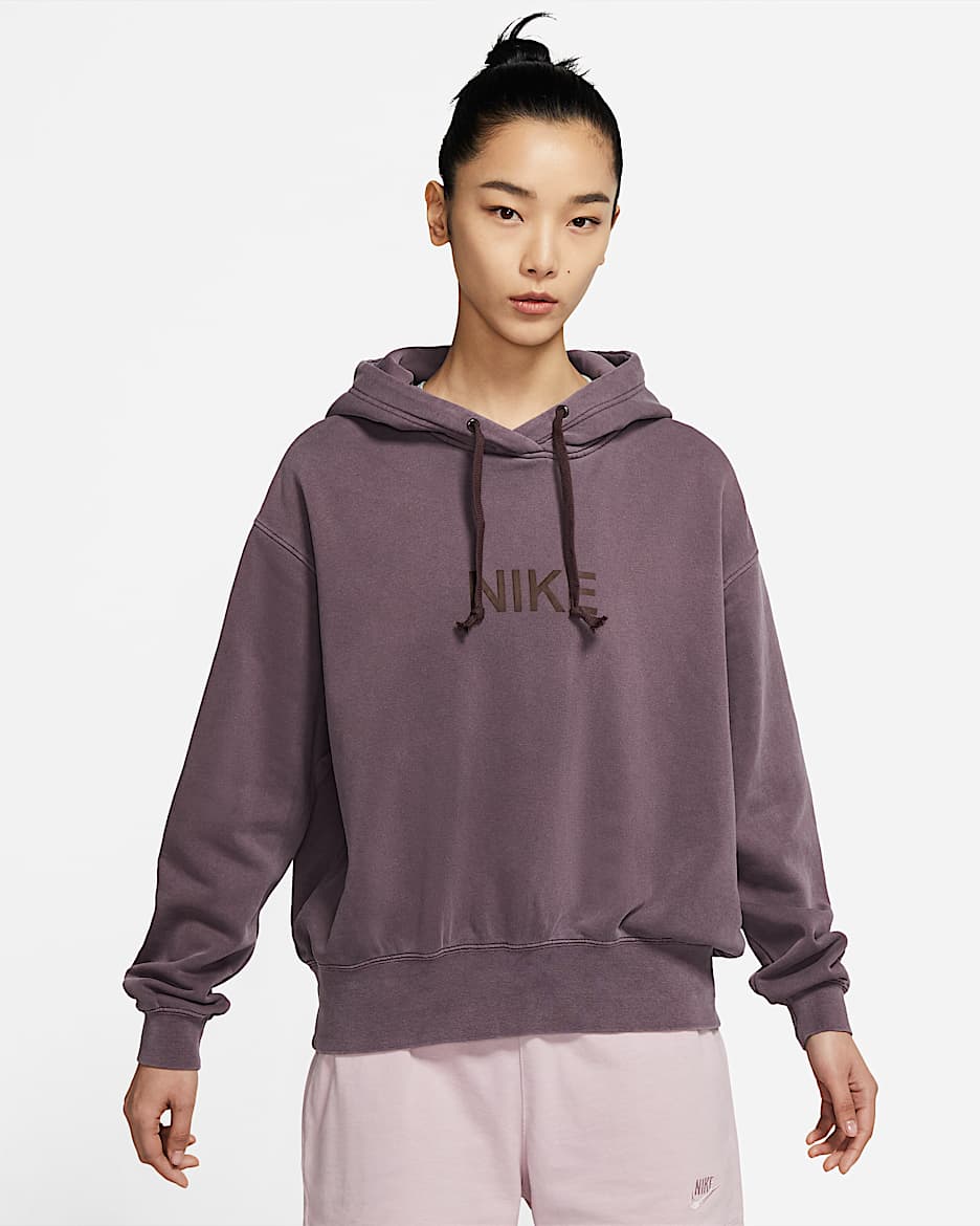 Nike Sportswear 女子针织连帽衫 - 红褐色/调色桦树色/红褐色