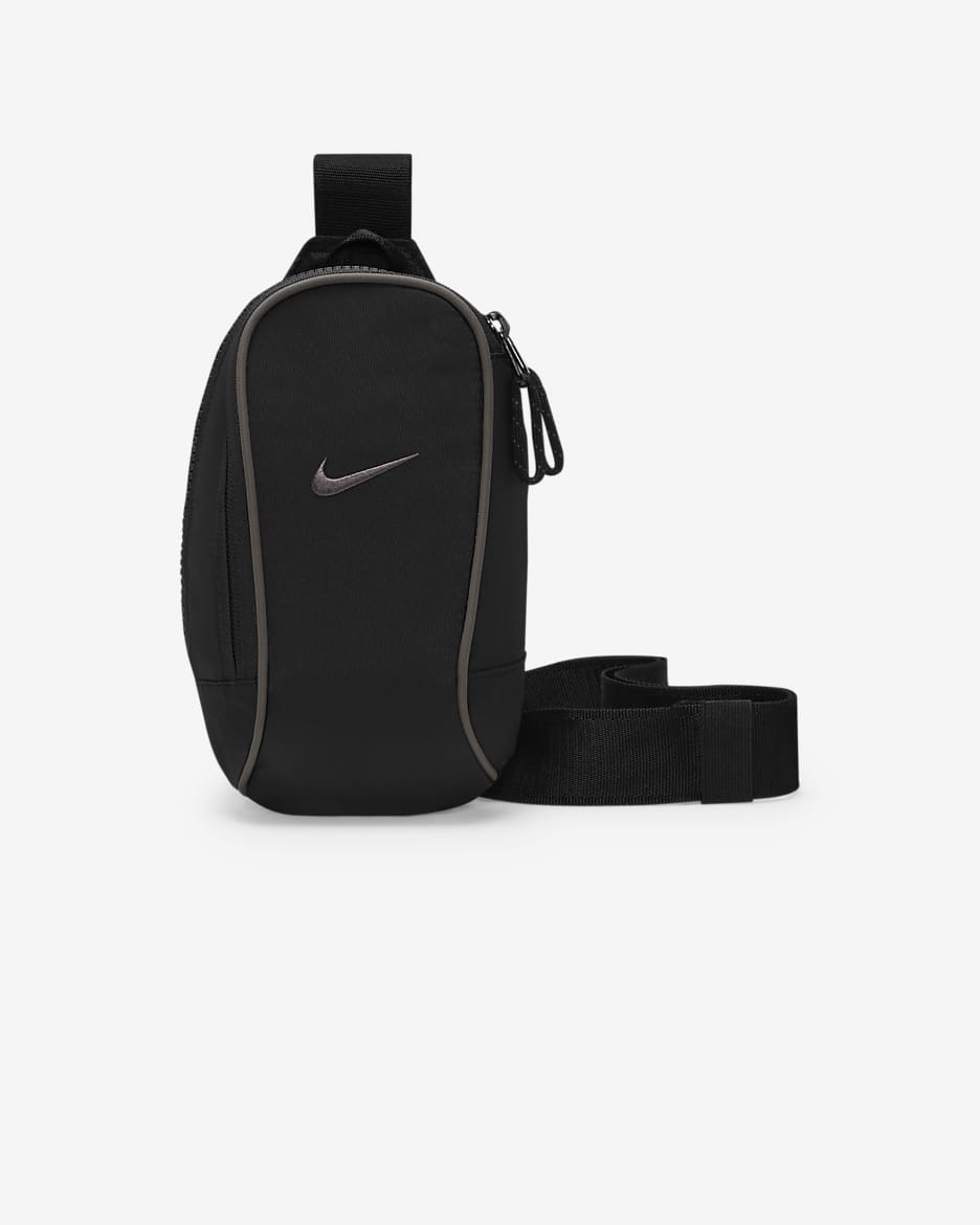 Nike Sportswear Essentials 胸包 - 黑/黑/矿石灰