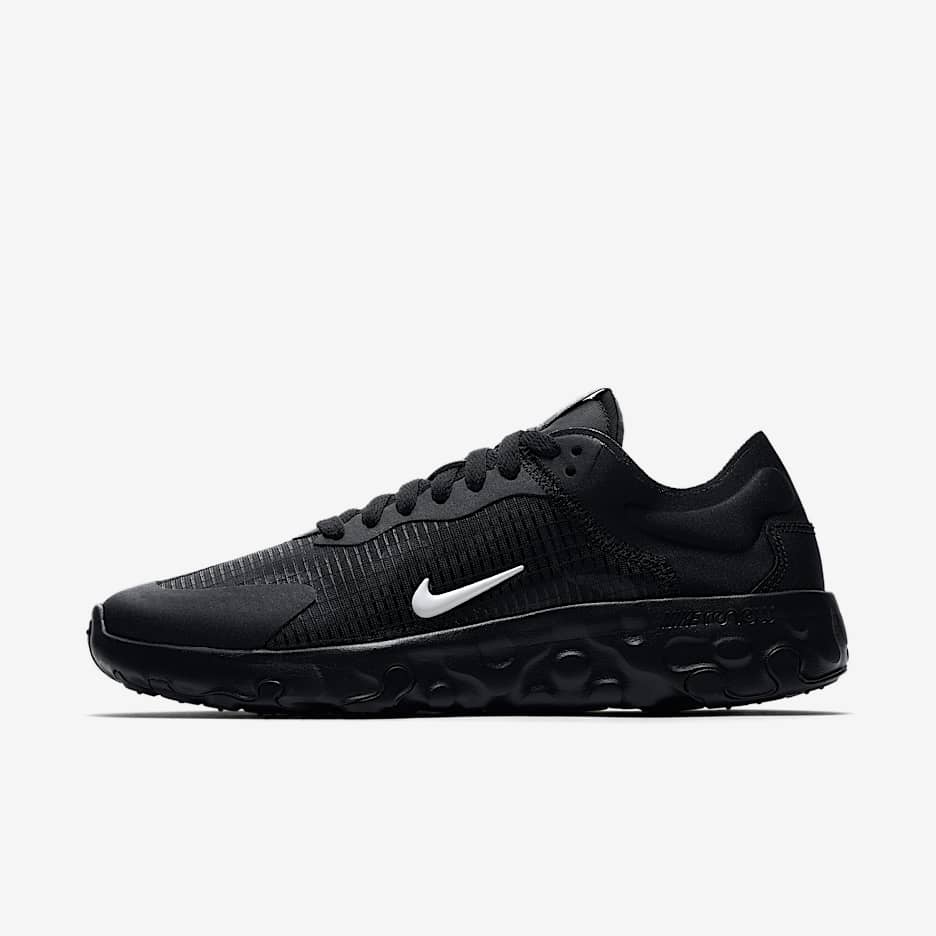 Nike Renew Lucent 女子运动鞋 - 黑/枪灰色/白色