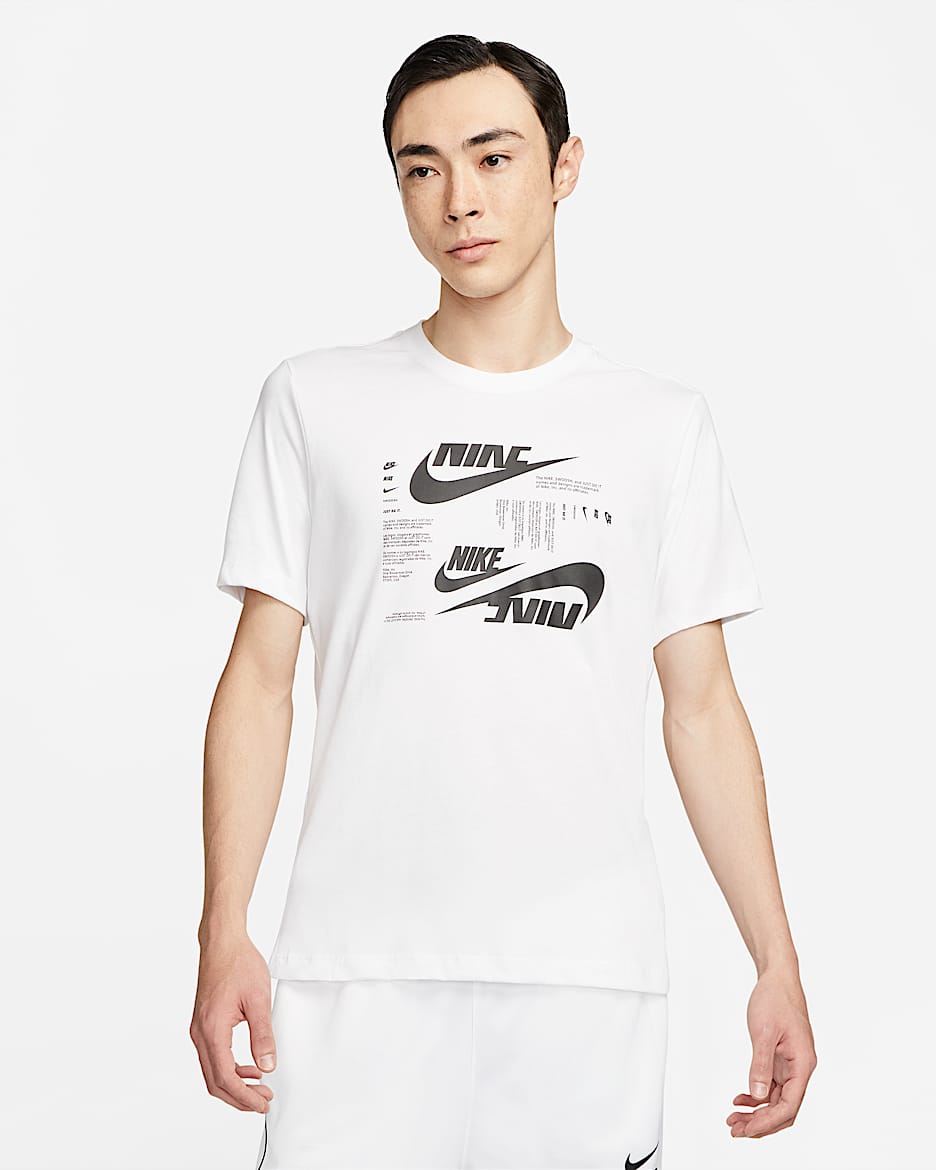 Nike Sportswear 男子T恤 - 白色