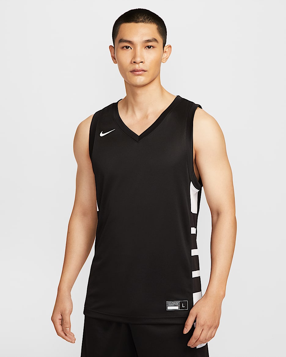 Nike Dri-FIT Elite Power 男子速干球衣 - 团队黑