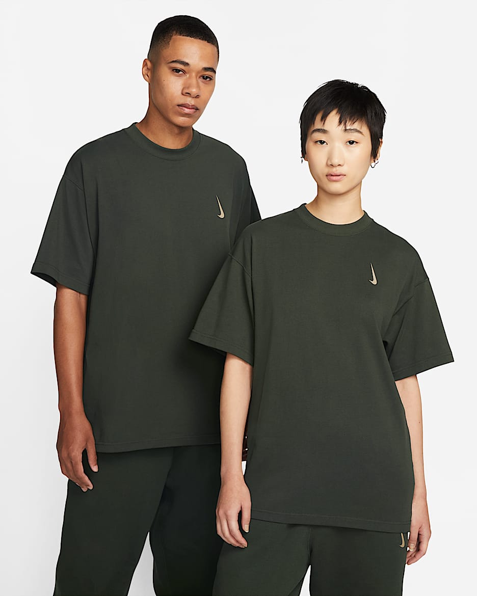 Nike x Billie Eilish 男子T恤 - 红杉绿/蘑菇黄/蘑菇黄