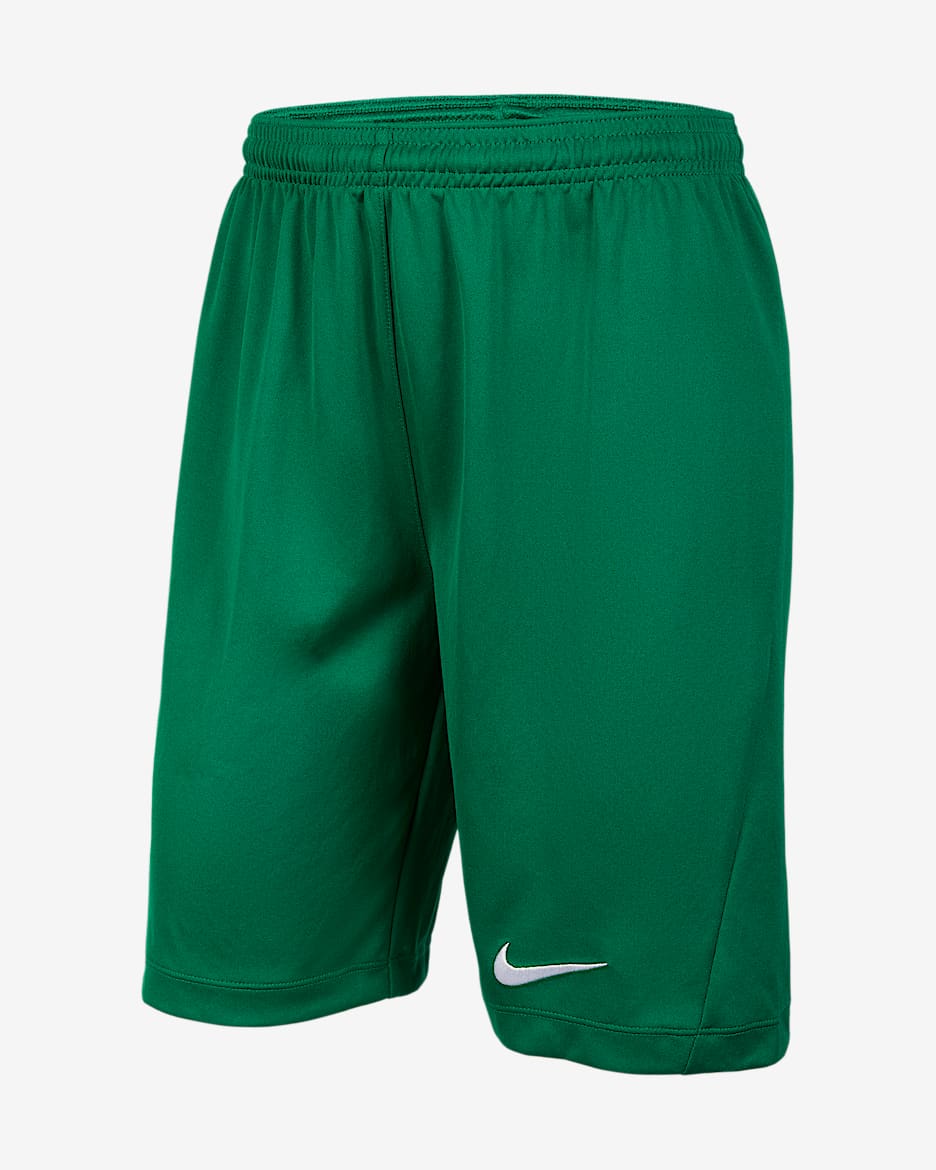 Nike Dri-FIT Park III 大童速干短裤 - 松绿