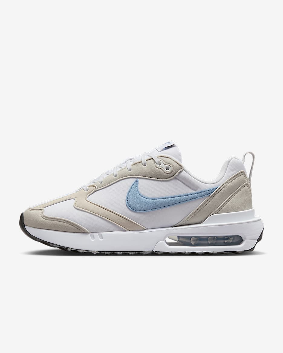 Nike Air Max Dawn 女子运动鞋 - 白色/浅骨色/黑/心灵蓝