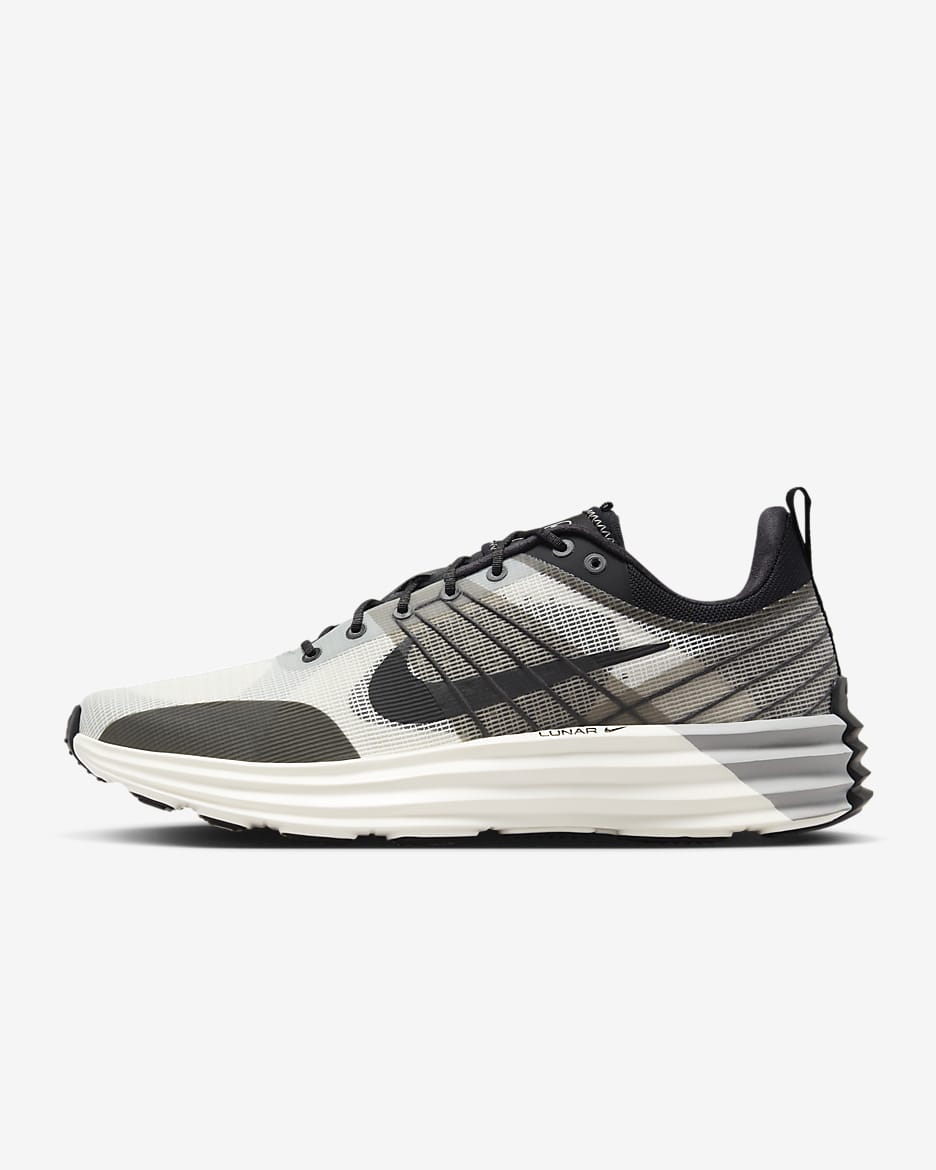 Nike Lunar Roam 男子运动鞋 - 山峰白/浅烟灰/黑/黑