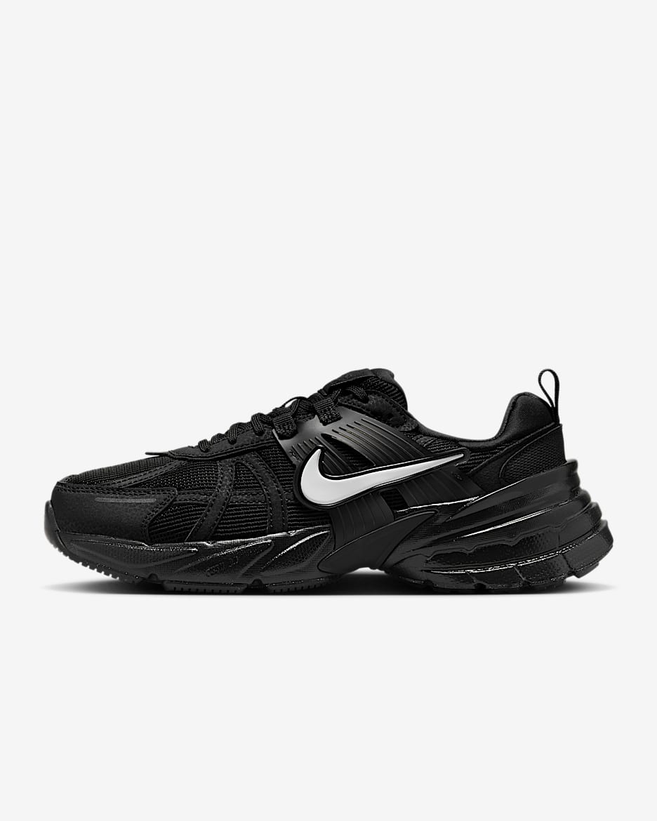 Nike V2K Run 女子复古跑鞋风运动鞋 - 黑/煤黑/山峰白