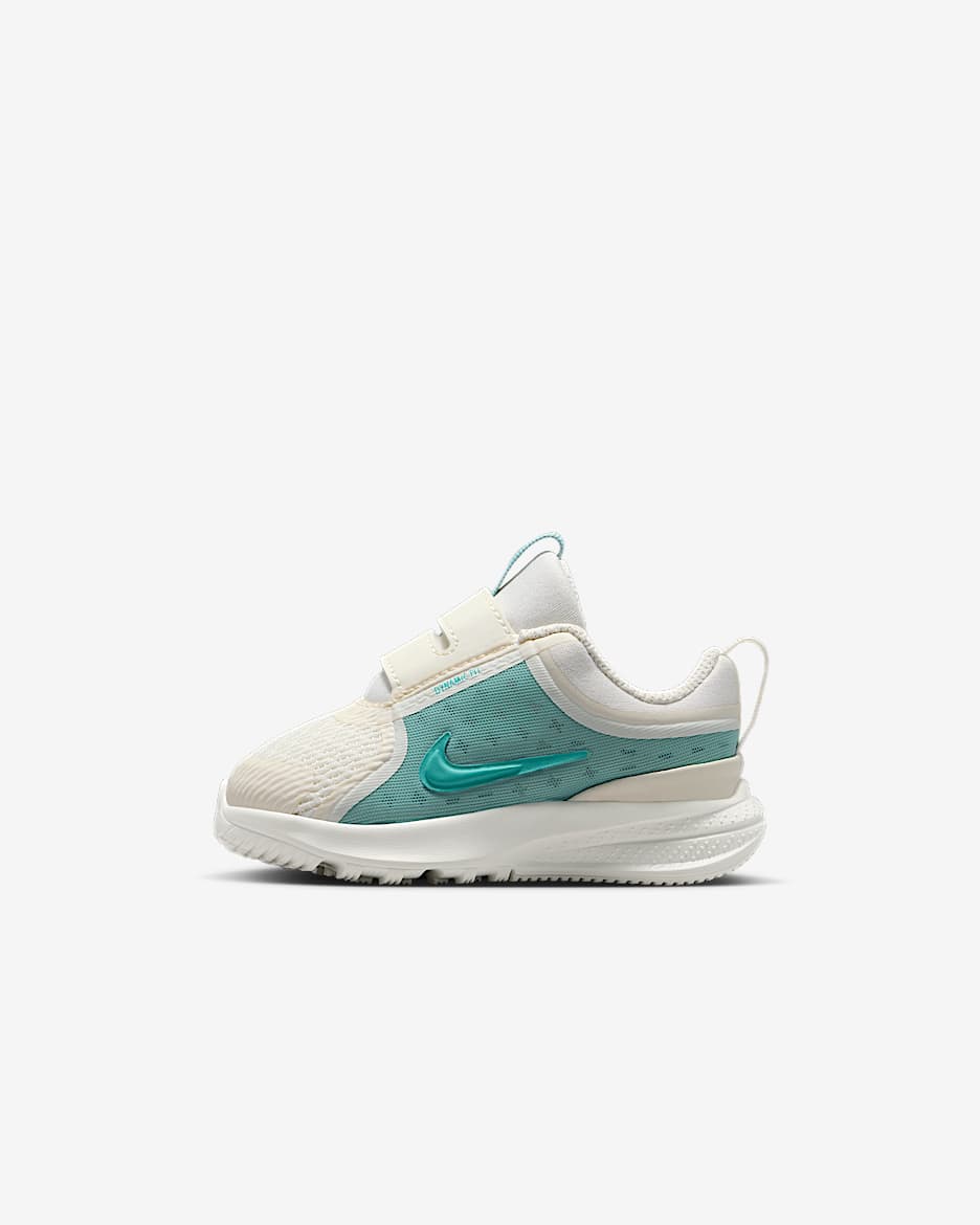 Nike Star Runner 5 摘星号婴童运动鞋 - 珍珠灰/大炮灰/帆白/水洗水鸭青