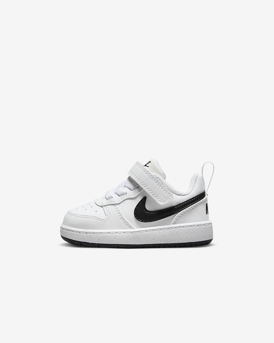 Nike Court Borough Low Recraft 耐克酷菠萝婴童运动鞋 - 白色/黑