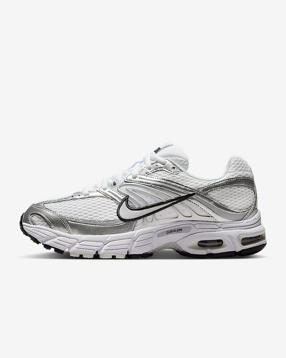 Nike Air Max Moto 2K 女子运动鞋 - 白色/金属银/黑/尘光子色