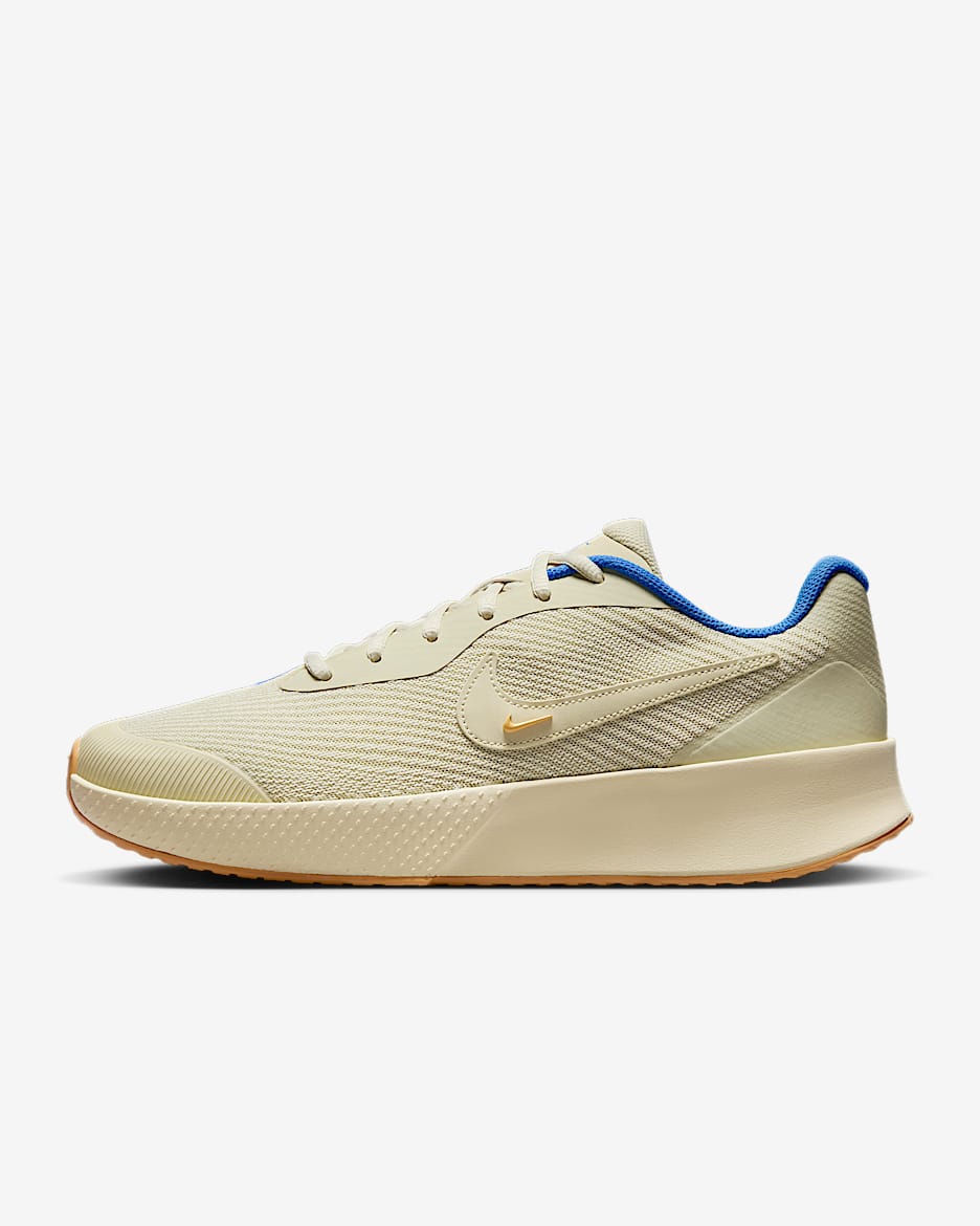 Nike Vapor Lite 3 男子硬地球场网球鞋 - 浅卡其/星星蓝/月亮铜