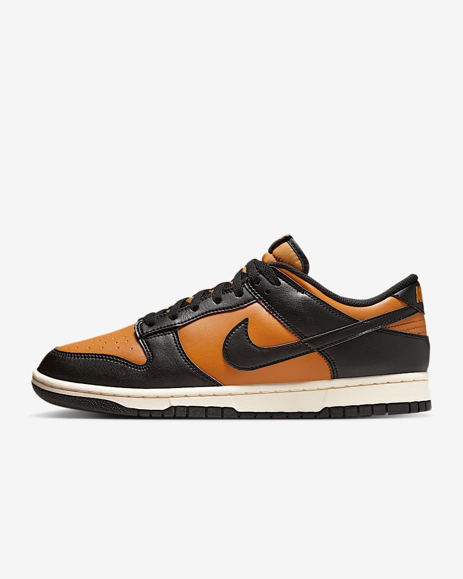 Nike Dunk Low Retro 男子运动鞋板鞋 - 沙漠黄褐/淡象牙白/黑