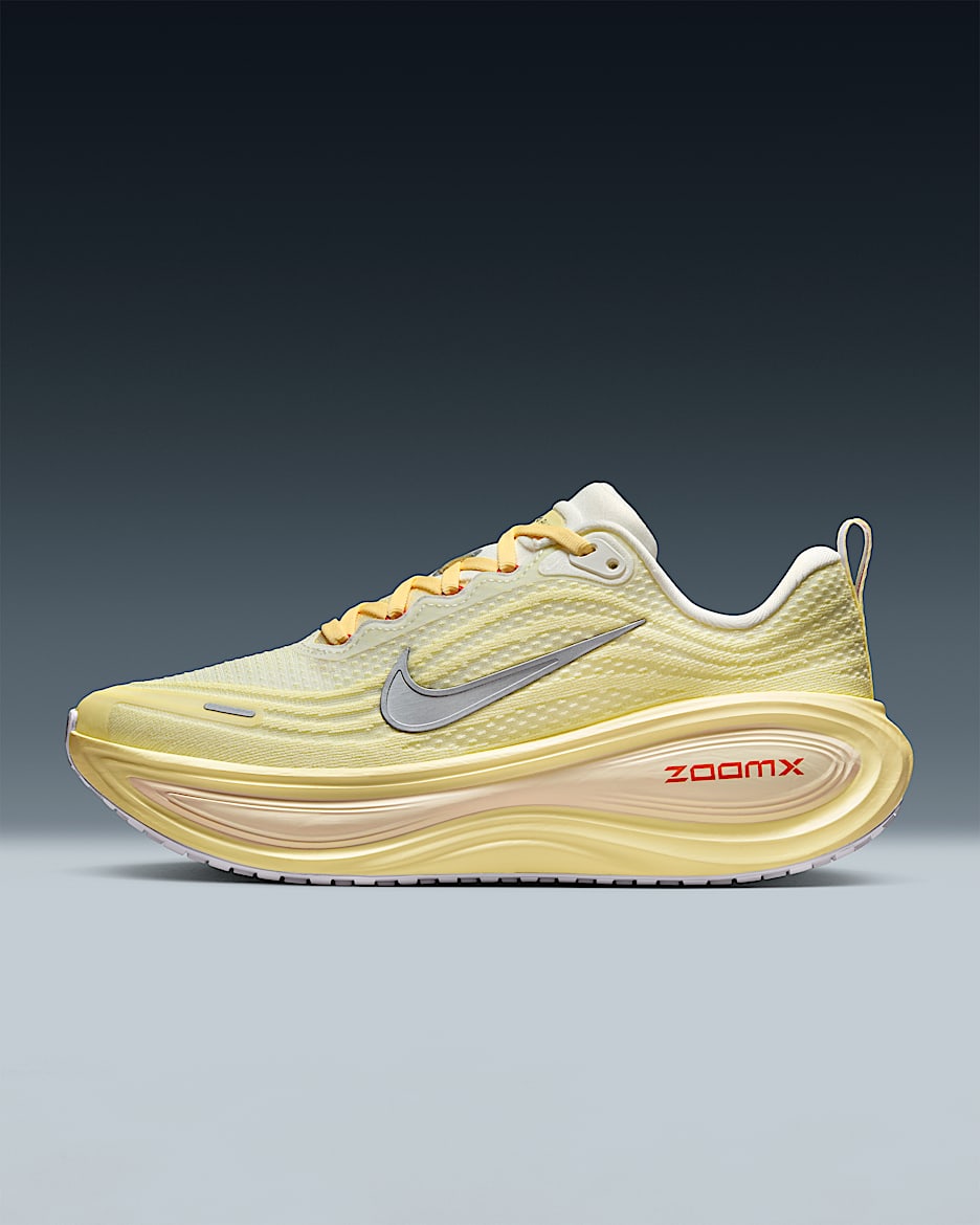 Nike Vomero Plus 耐克超级迈柔女子公路跑步鞋 - 山峰白/石膏色/大学橙/金属银