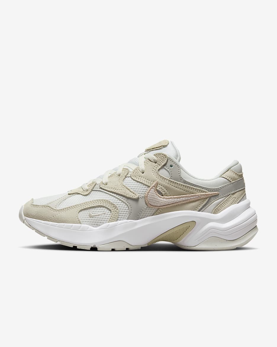 Nike AL8 女子复古跑鞋风运动鞋老爹鞋 - 帆白/浅骨色/椰奶色/沙堆白