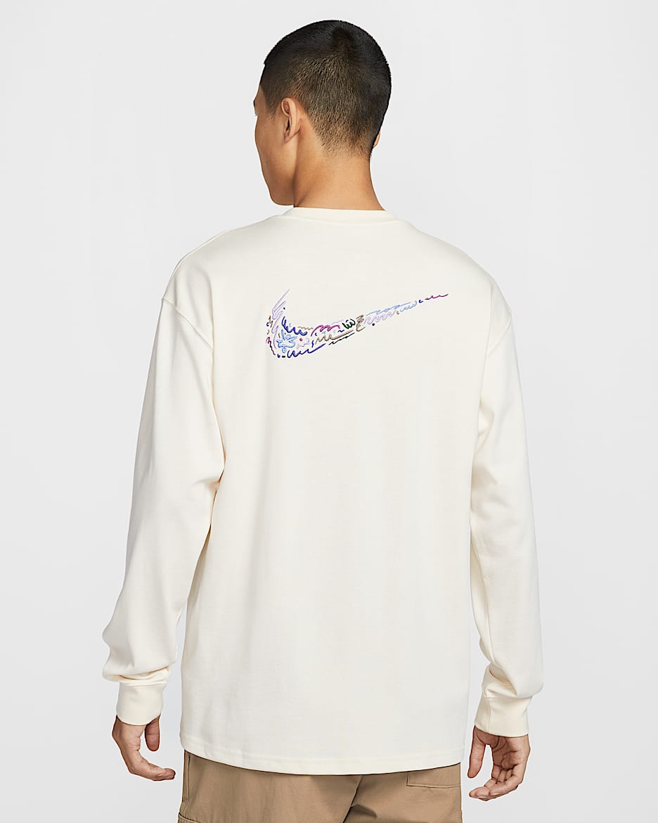 Nike Sportswear 男子长袖T恤 - 纯色