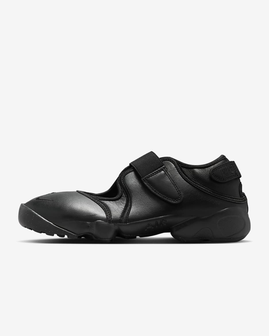 Nike Air Rift 耐克忍者鞋女子分趾运动鞋 - 黑/黑
