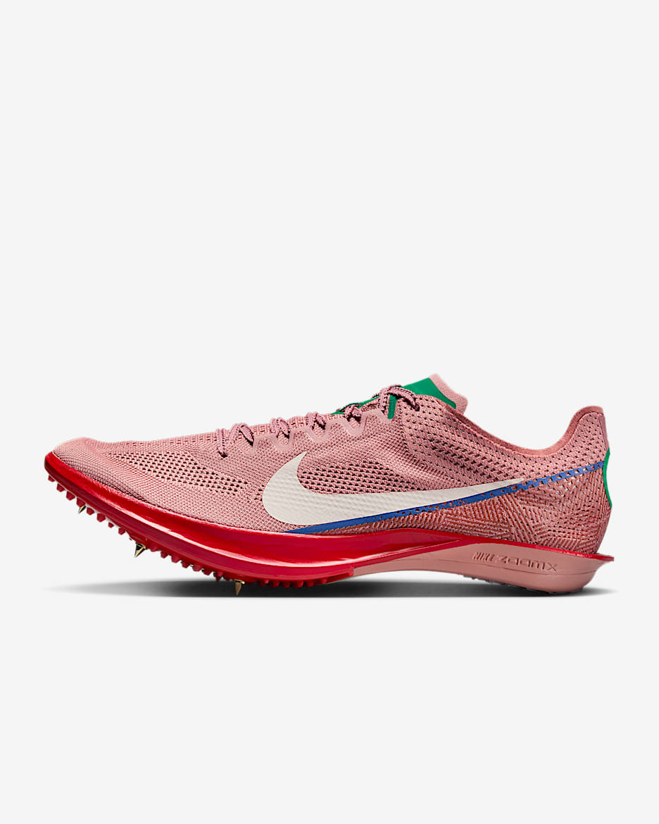 Nike Dragonfly 2 男子田径长跑钉鞋 - 星尘红/红棕色/大学红/淡象牙白