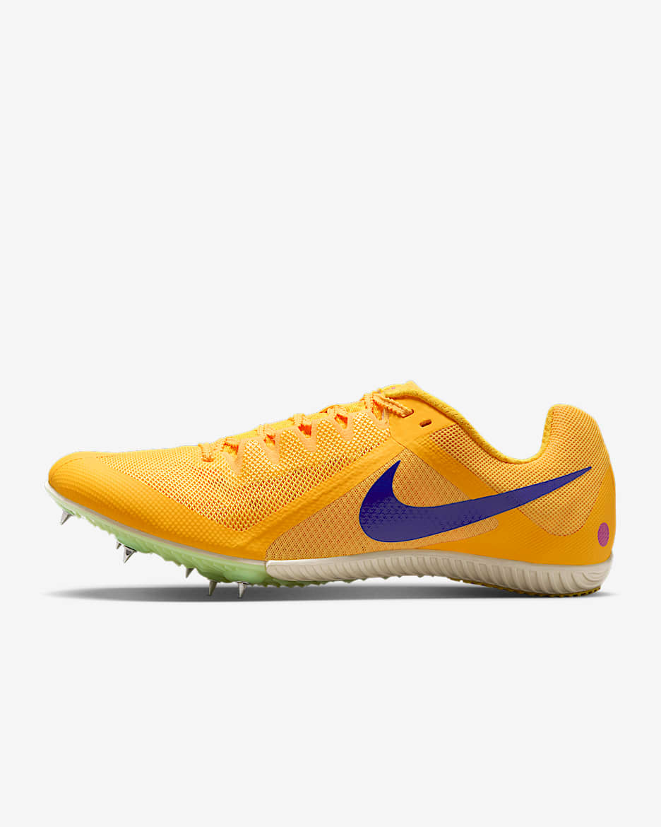 Nike Zoom Rival Multi 男子田径钉鞋 - 脉冲柠檬黄绿/光辉荧光黄/超级紫罗兰色/耀眼靛紫