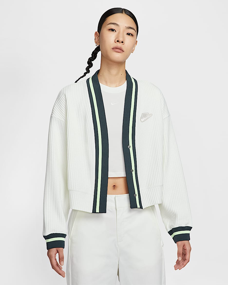 Nike Sportswear 女子开衫 - 帆白