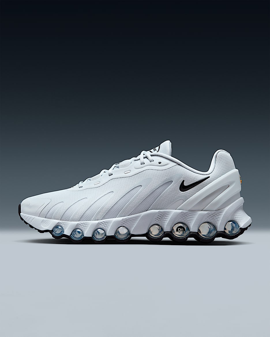 Nike Air Max Dn8 男子运动鞋 - 白金色/白金色/黑/黑