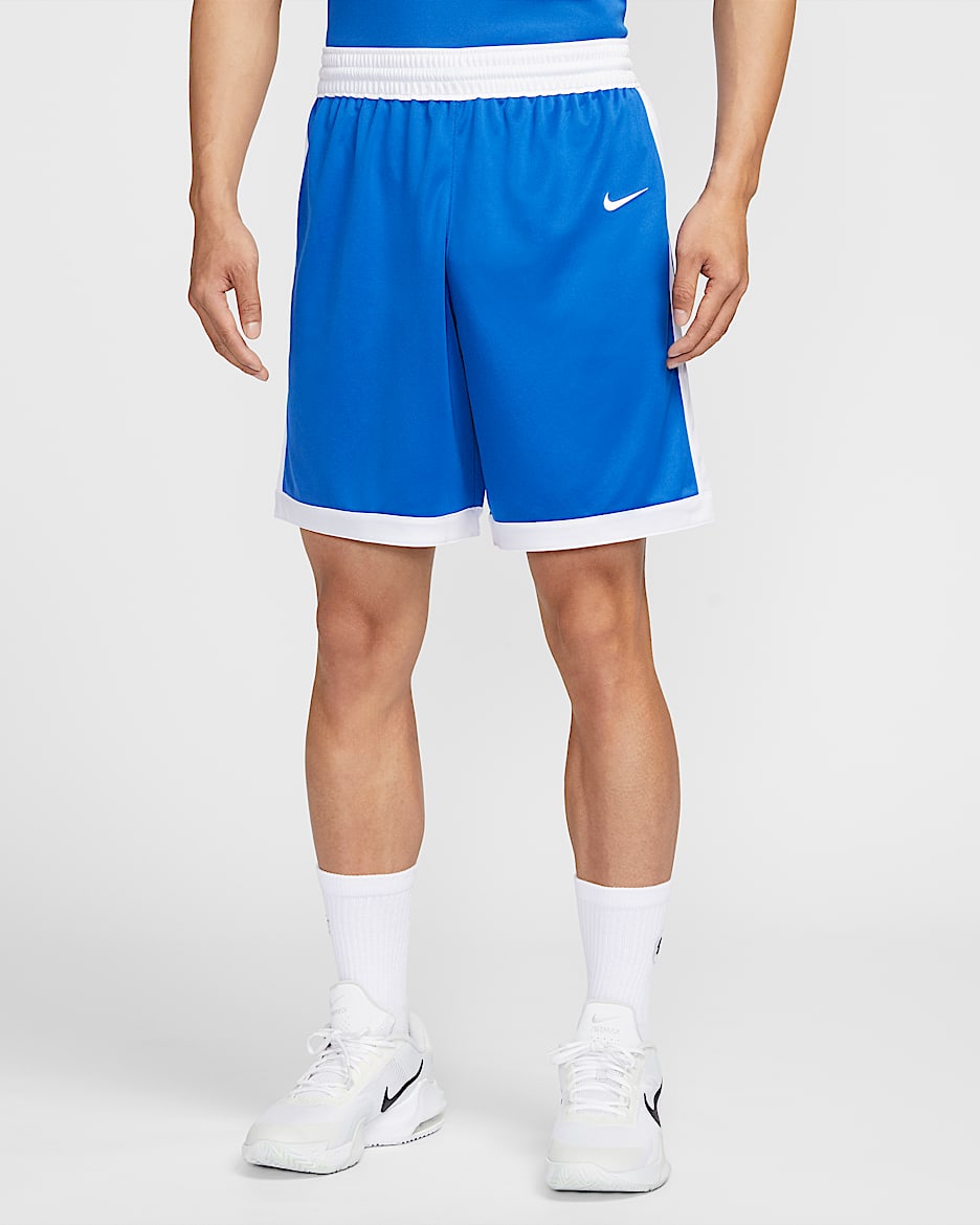 Nike Dri-FIT Stock Crossover 男子速干短裤 - 宝蓝