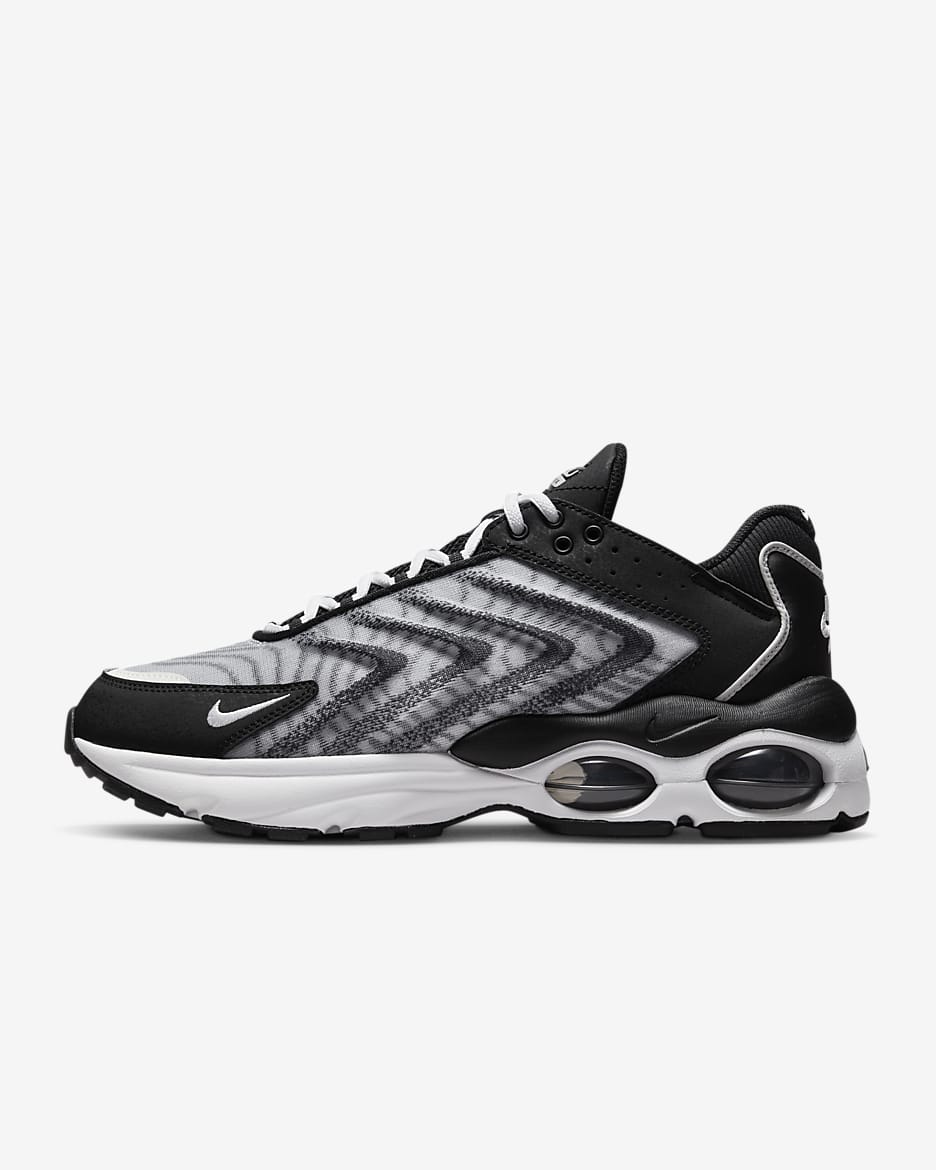 Nike Air Max TW 男子运动鞋 - 黑/黑/白色/白色
