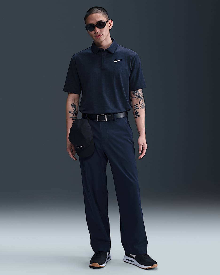 Nike Victory+ 男子拒水高尔夫长裤 - 黑曜石色/黑曜石色