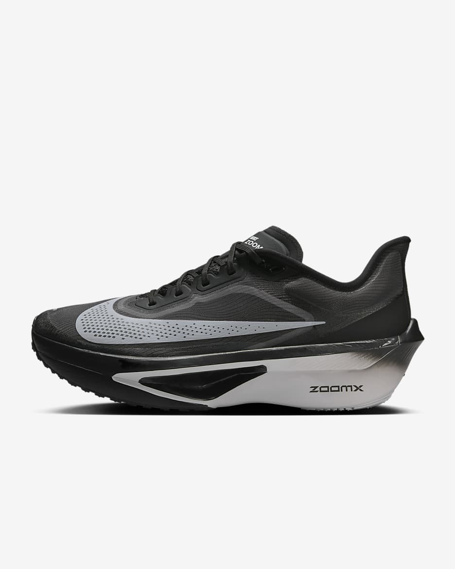 Nike Zoom Fly 6 男子公路竞速跑步鞋 - 黑/浅烟灰/白色