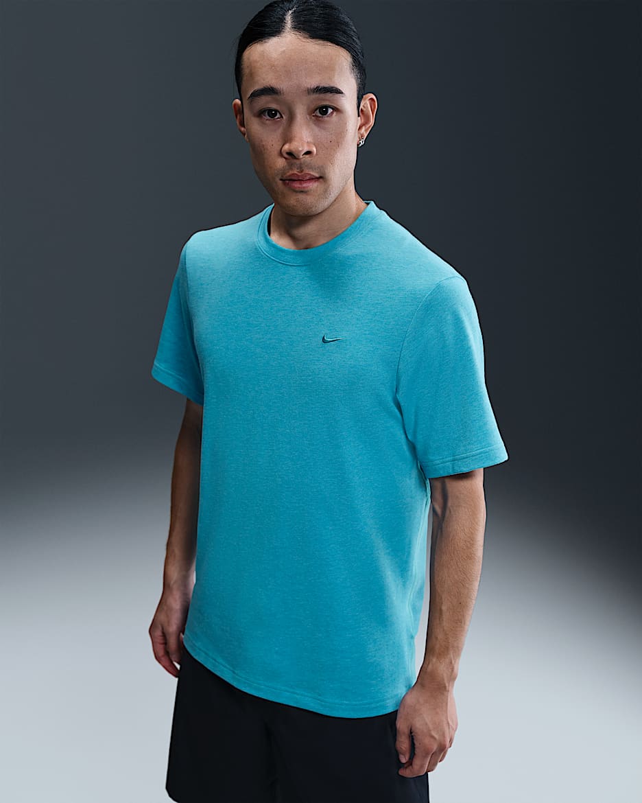 Nike Dri-FIT Primary 男子透气速干训练T恤 - 仙人掌绿/调色/仙人掌绿