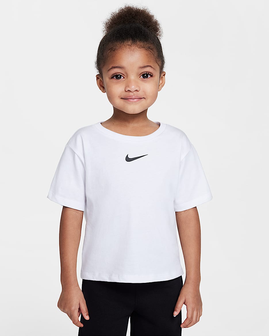 Nike 婴童基本款T恤 - 白色