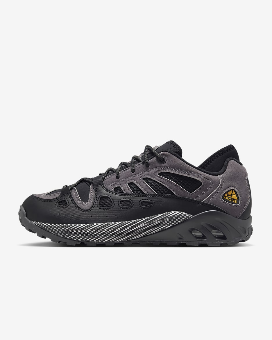 Nike ACG Air Exploraid 男子复古户外运动鞋 - 浅石黑/黑/尘光子色/峡谷黄