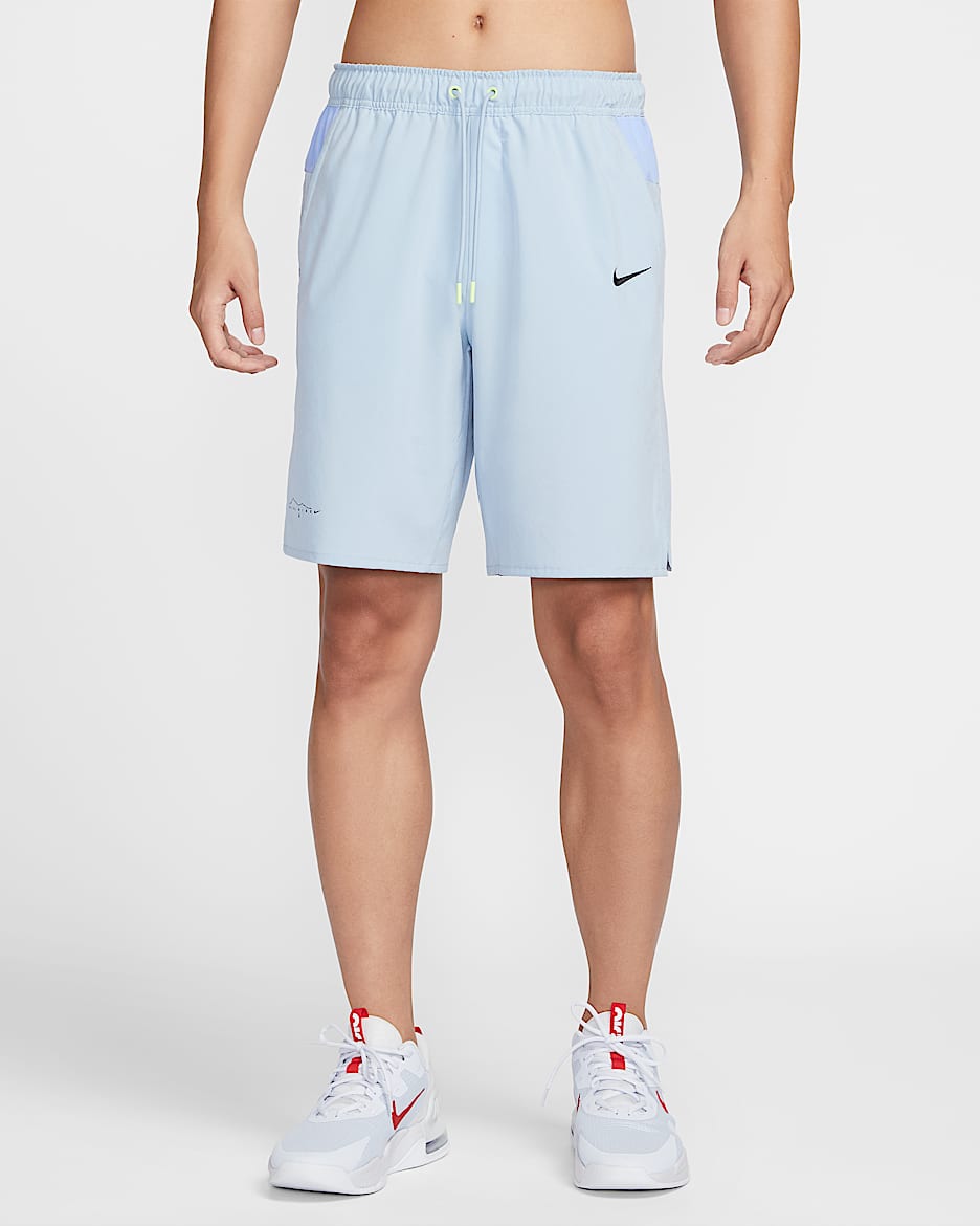Nike Unlimited Dri-FIT 男子速干百搭短裤（无衬裤） - 浅军械蓝