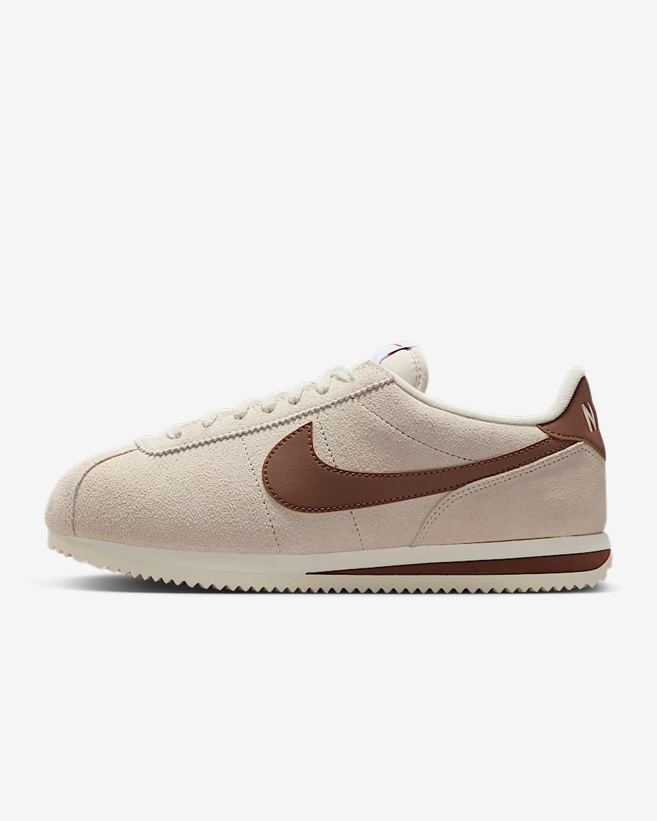 Nike Cortez 女子运动鞋 - 浅土褐/帆白/动物群棕