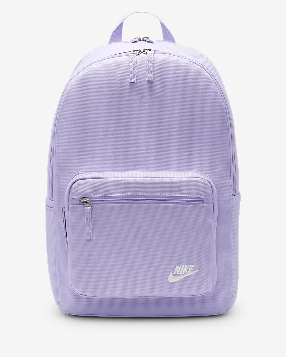 Nike Heritage 尤金双肩包 - 绣球花紫/绣球花紫/山峰白
