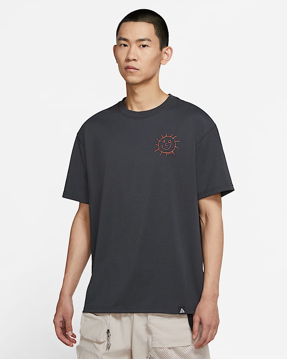 Nike ACG "Sunshine" 男子短袖T恤 - 暗烟灰