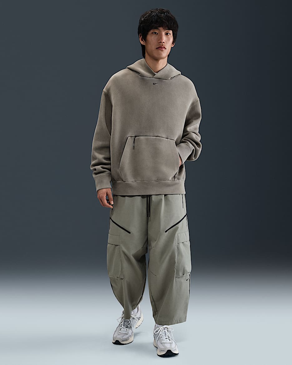 Nike Tech 男子工装运动长裤 - 浅军绿/黑